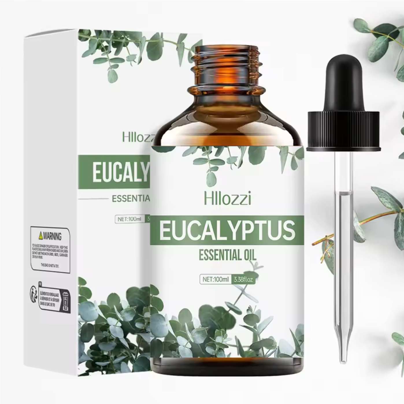Massage Oil 30mg - Eucalyptus Plant
